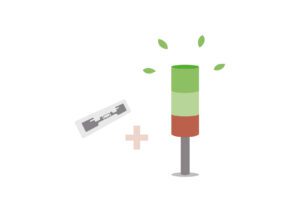 Pick-to-light solution with RFID, reader and hardware RFID